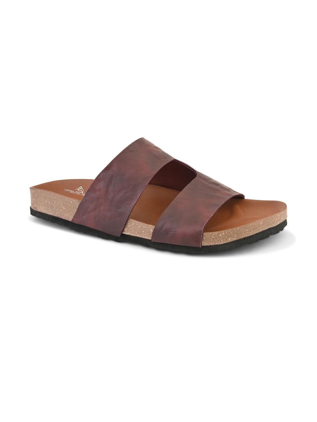 Appelon Men Maroon Sandals - view 1