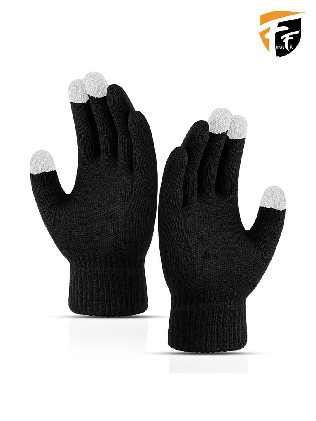 FirstFit Unisex Patterned Touchscreen Gloves - view 1