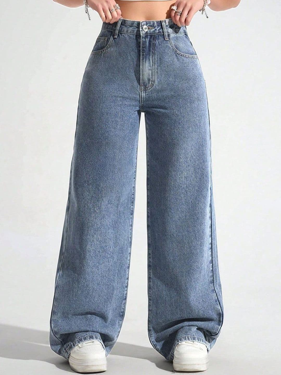 Aadvi Fashion Comfort Women High-Rise Light Fade Stretchable Jeans - view 1