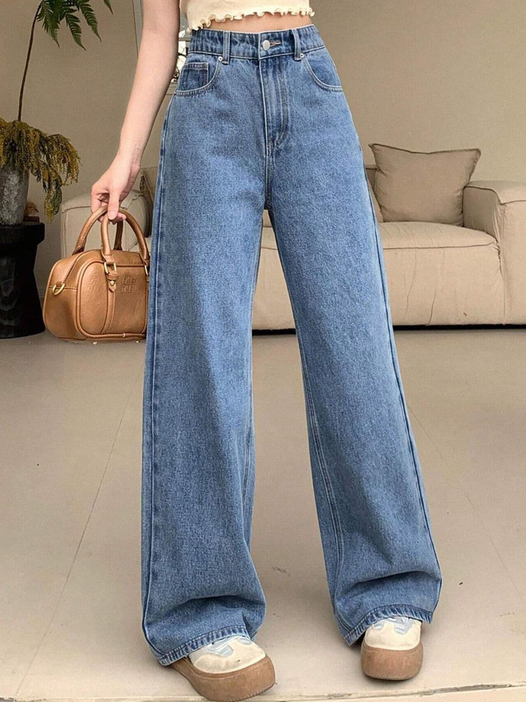 Aadvi Fashion Women Comfort High-Rise Acid Wash Stretchable Jeans - view 1