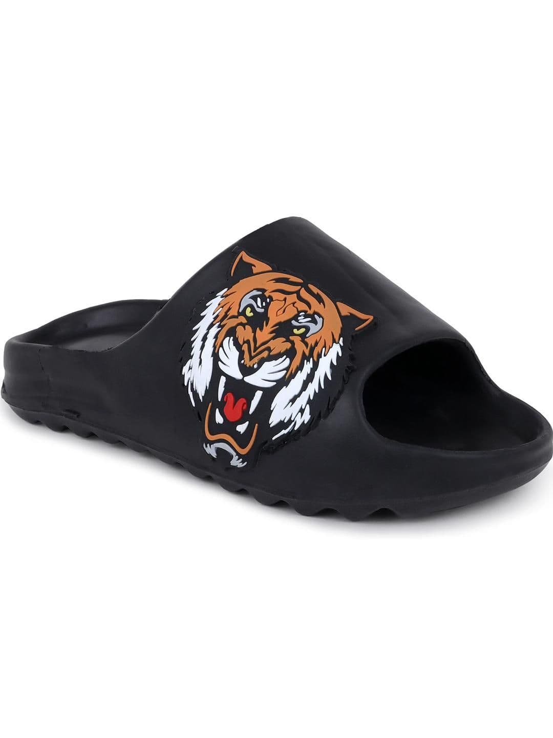Pampy Angel Men Black Flip Flops - view 1