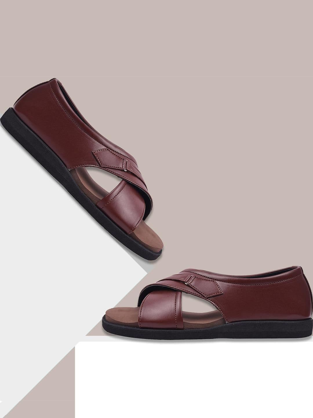 DR.PLUS Men Synthetic Leather Sandals - view 1