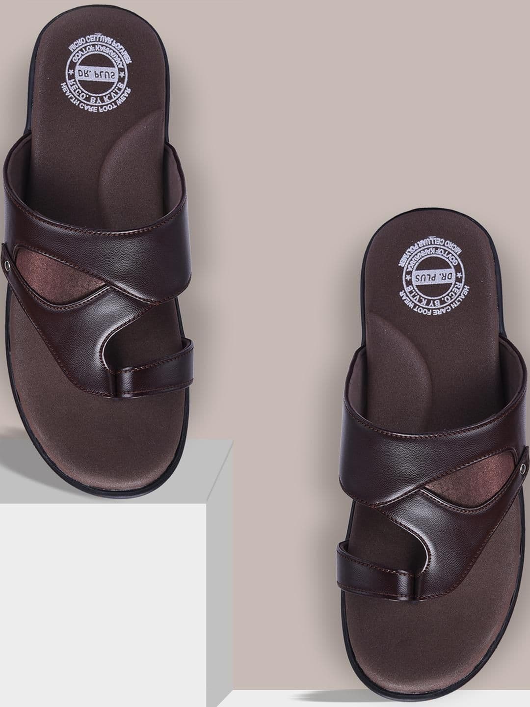DR.PLUS Men Synthetic Leather Sandals - view 1