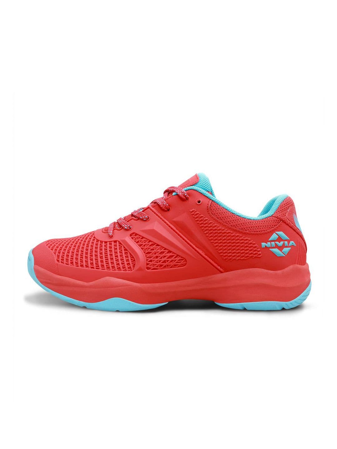 NIVIA Jury Court Shoes Mesh and PU Upper with TPU Shank Plate Sole for Indoor Outdoor - view 1