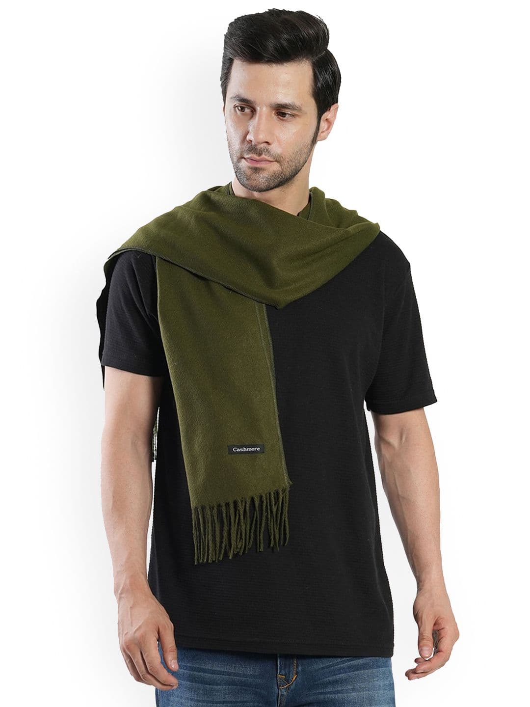 Manra Men Acrylic Solid Mufflers - view 1