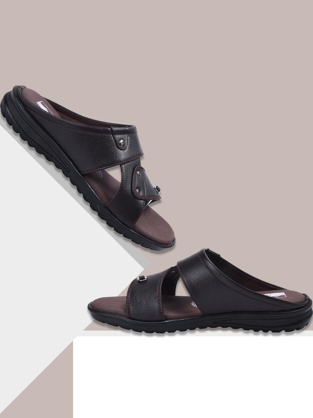 DR.PLUS Men Synthetic Leather Sandals - view 1
