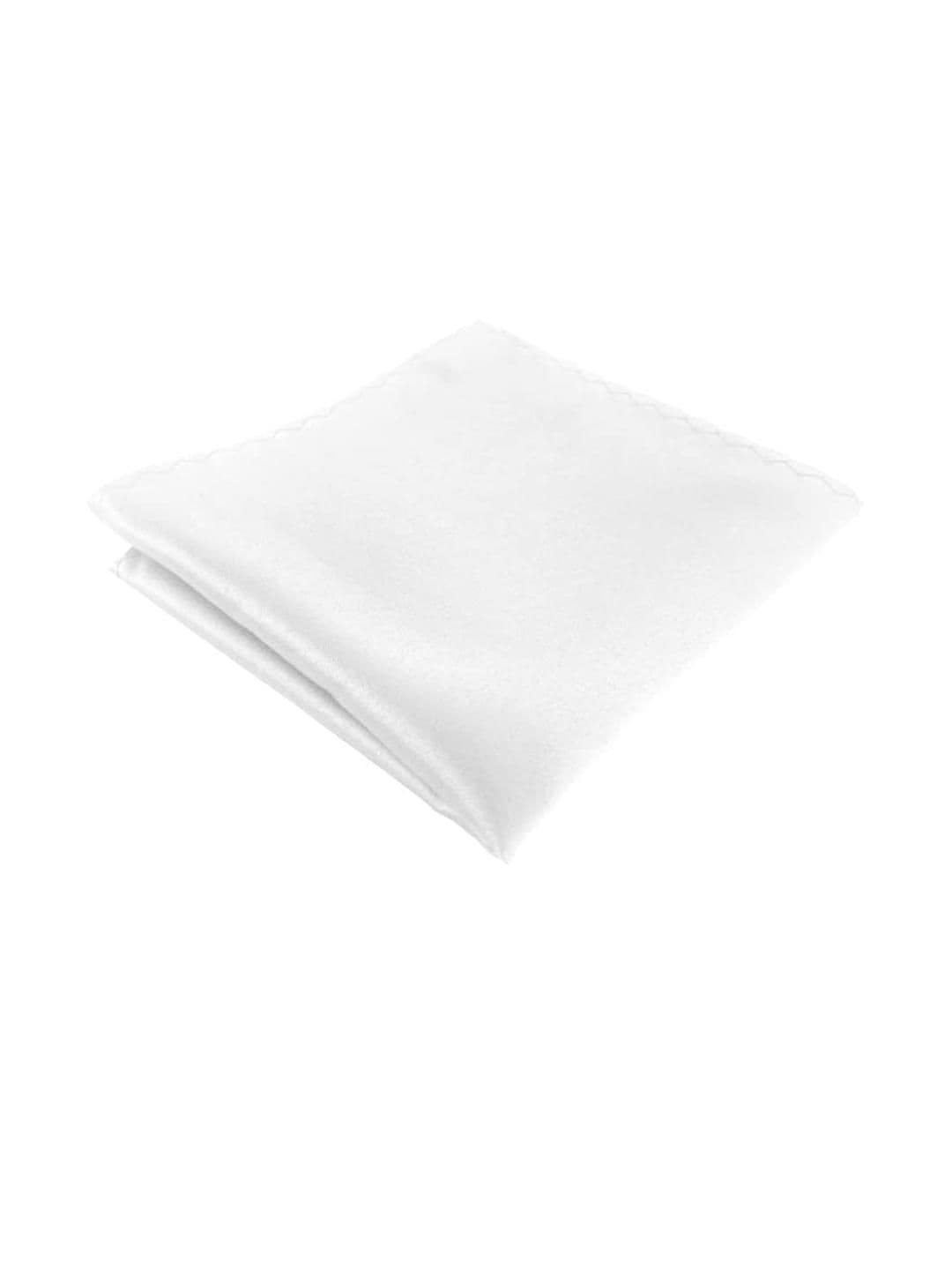 VOICI White Solid Pocket Squares - view 1