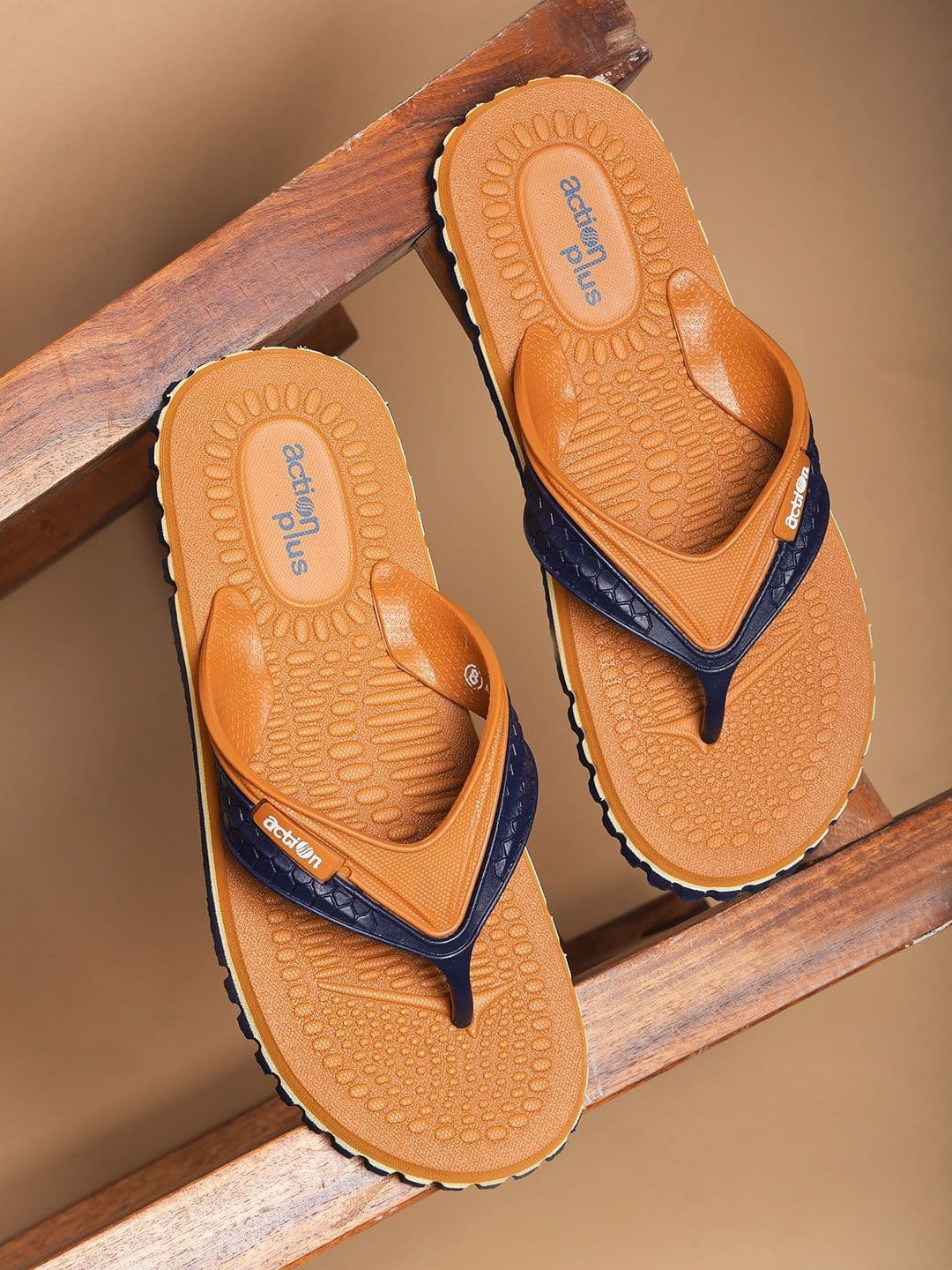 Action EVA Flotter Men Self Design Thongs Flip Flops - view 1
