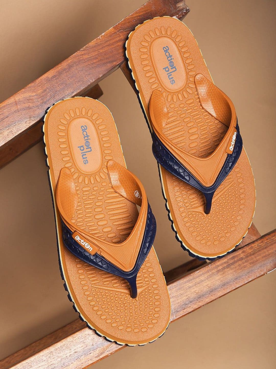 Action Men Self Design Thong Flip-Flops - view 1