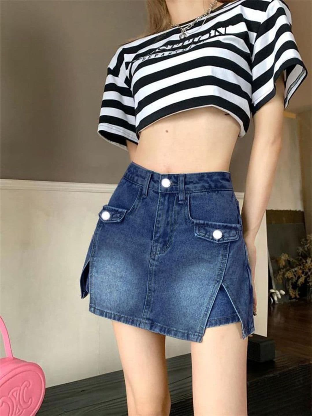 StyleCast x Revolte Flared Mini Skort - view 1