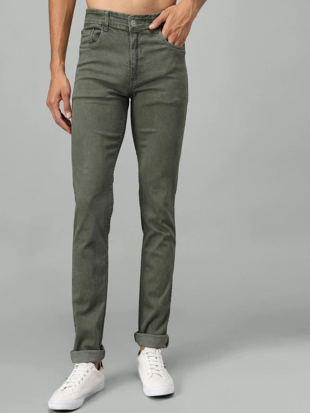 STUDIO NEXX Men Solid Regular Fit Mid-Rise Stretchable Jeans - view 1