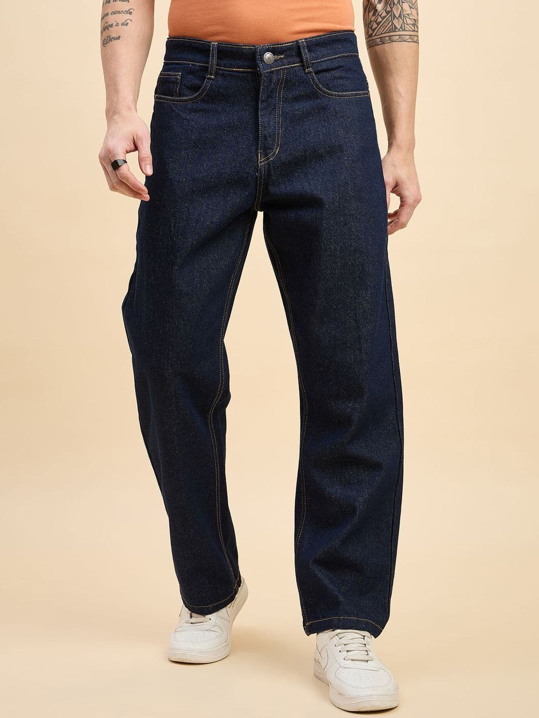 STUDIO NEXX Men Baggy Mid-Rise Jeans - view 1