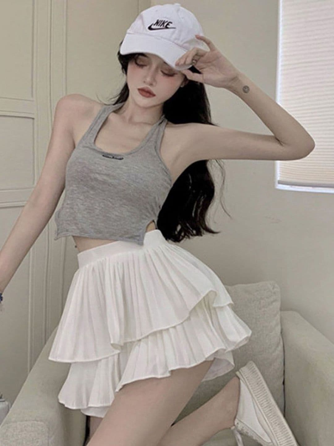 StyleCast A-Line Mini Skirt - view 1