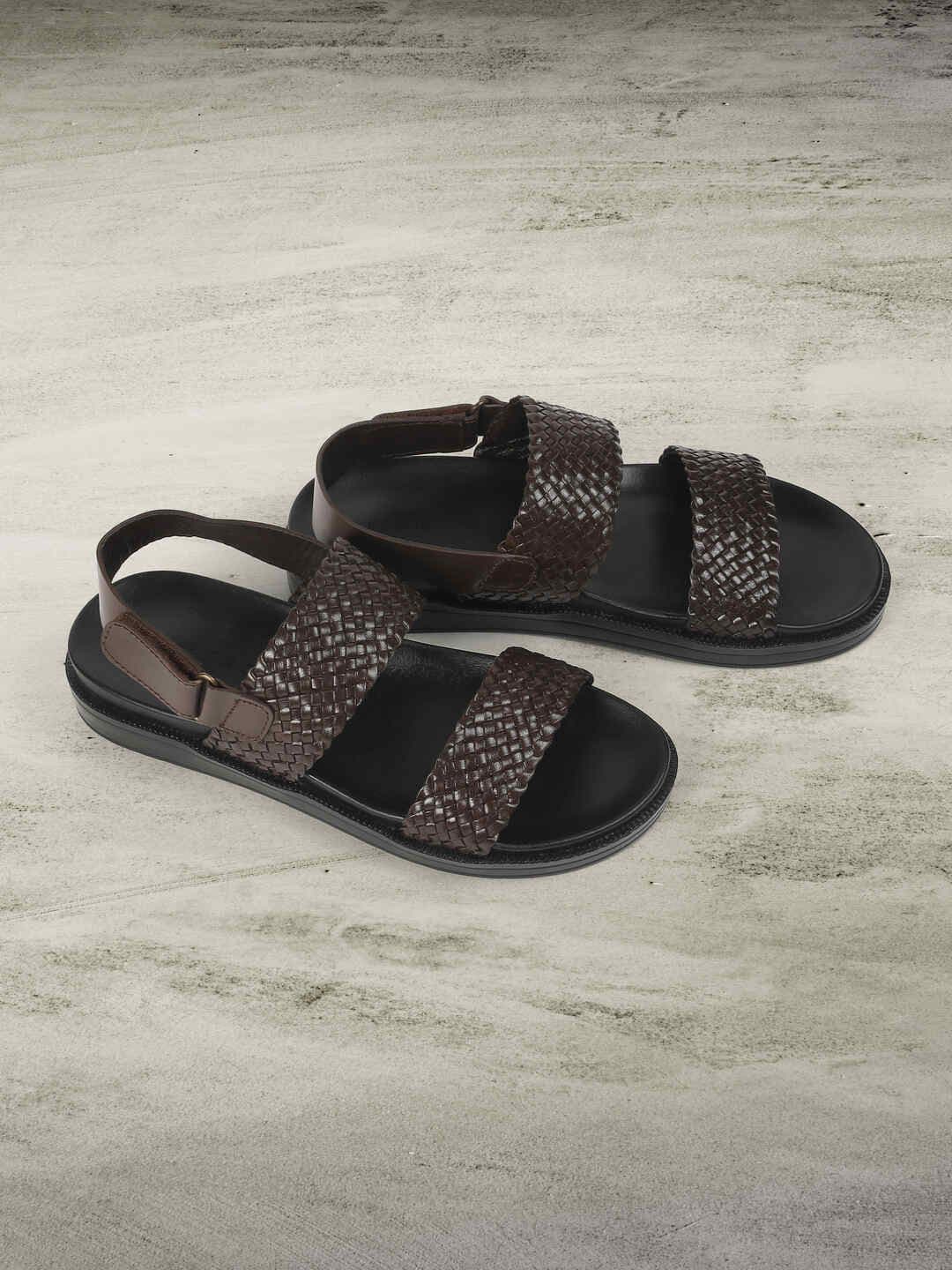 Metro Men Leather Comfort Sandals - view 1
