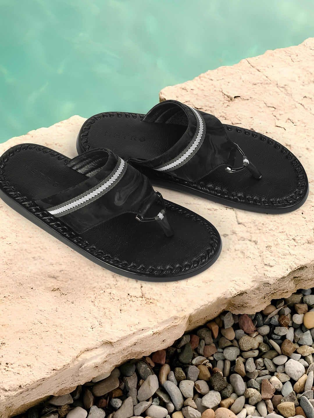 Metro Men Slip On Open Toe Comfort Sandals - view 1