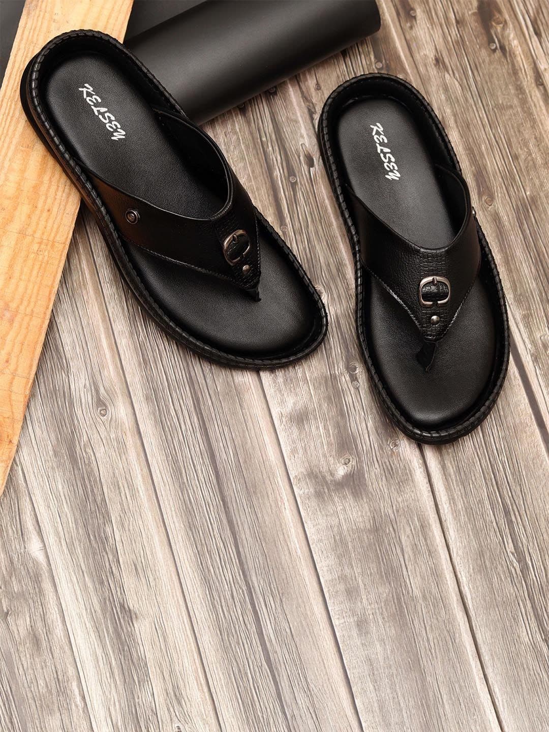 Kelsey Men Open Toe Comfort Sandals With Buckle - view 1