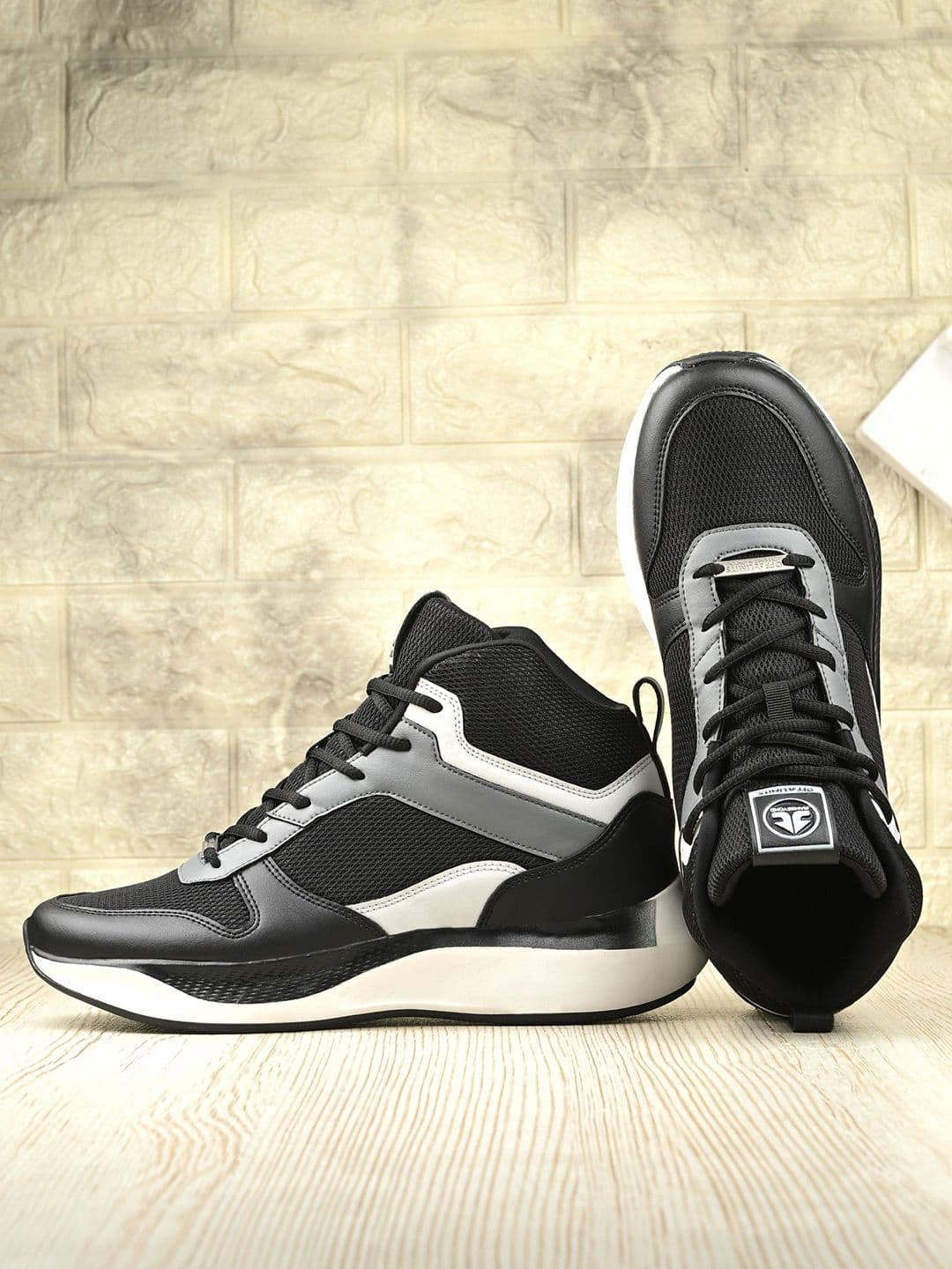 OFF LIMITS Men Mesh Basketball Lace-Ups Non-Marking Shoes - view 1
