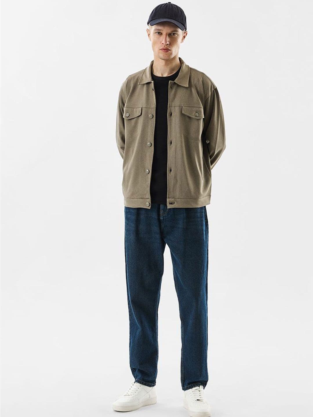 Snitch Men Solid Bomber Jacket - view 1