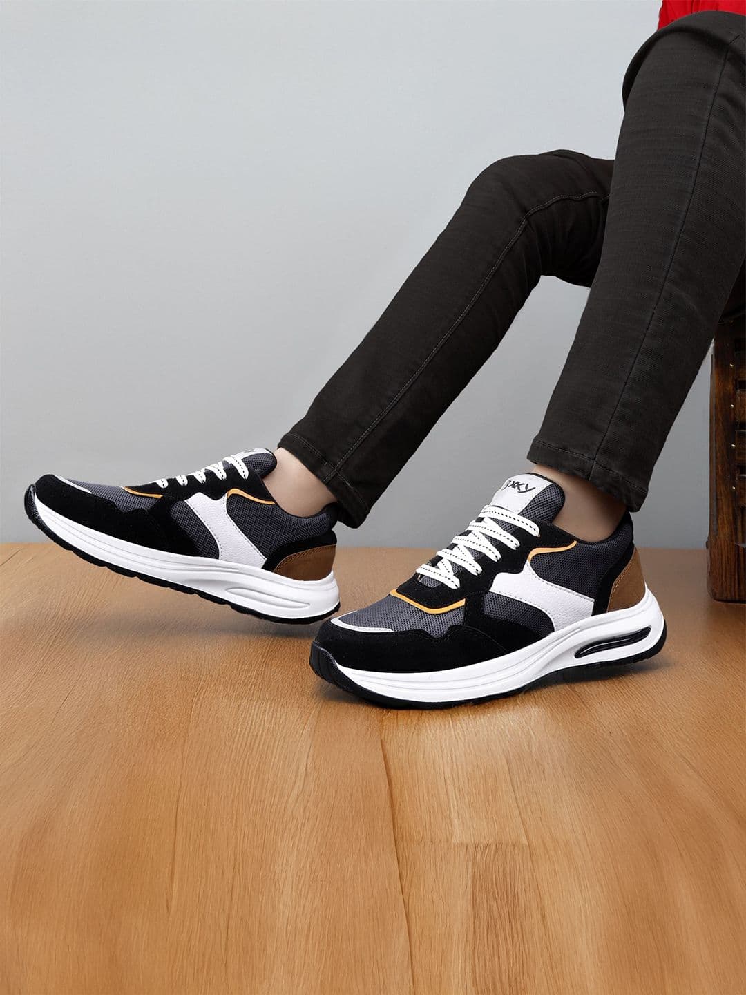 Bxxy Men Latest Lace-up Running Sports Shoes - view 1