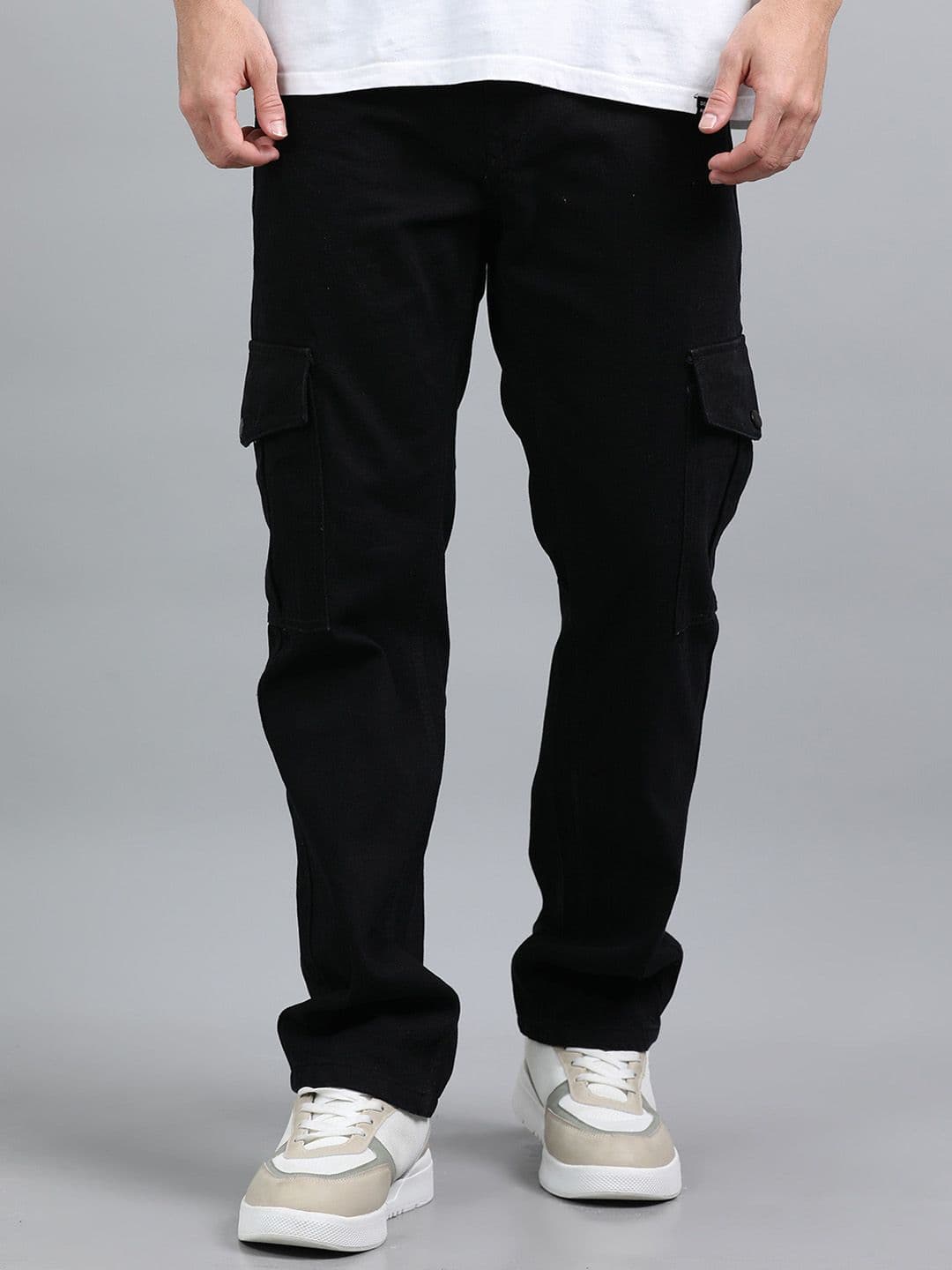 Kolor Fusion Men Loose Relaxed Fit Mid-Rise Jeans - view 1