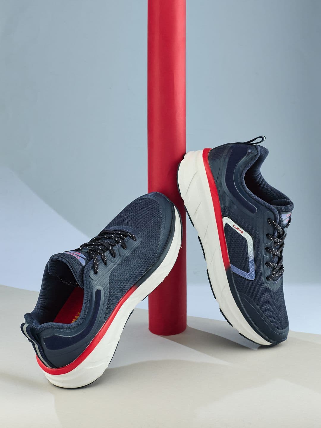 Campus Men HUMBER Mesh Running Non-Marking Sports Shoes - view 1