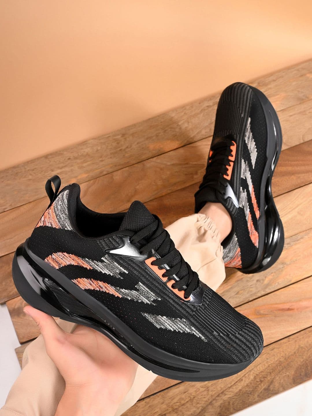 AfroJack Men Mesh Running Shoes - view 1