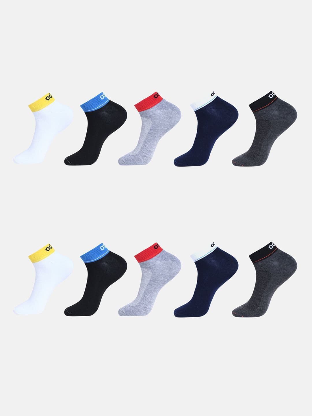 ADIDAS Men Pack Of 10 Ankle Length Socks - view 1