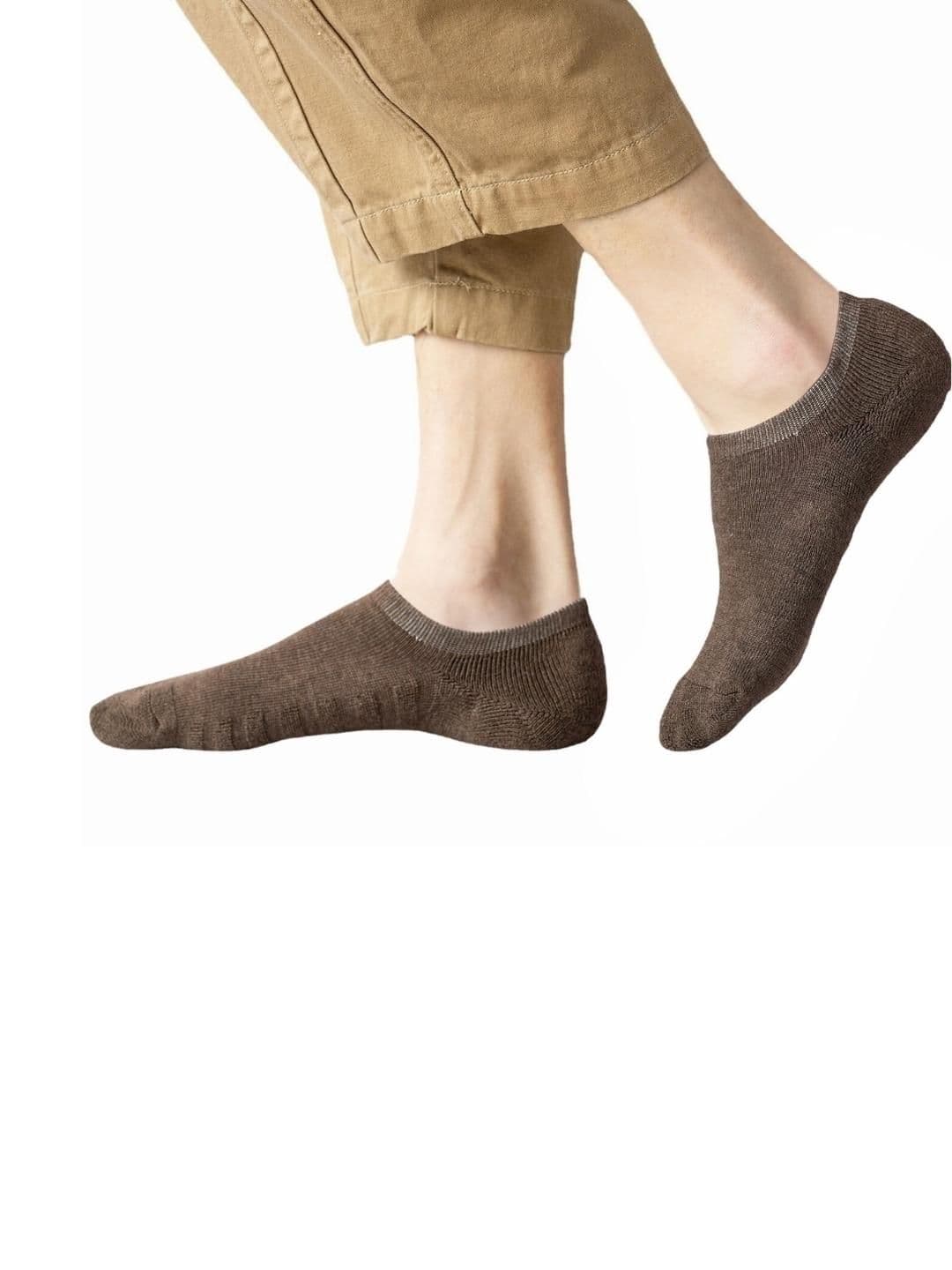 NESKA MODA Unisex Shoe Liners Cotton Socks - view 1