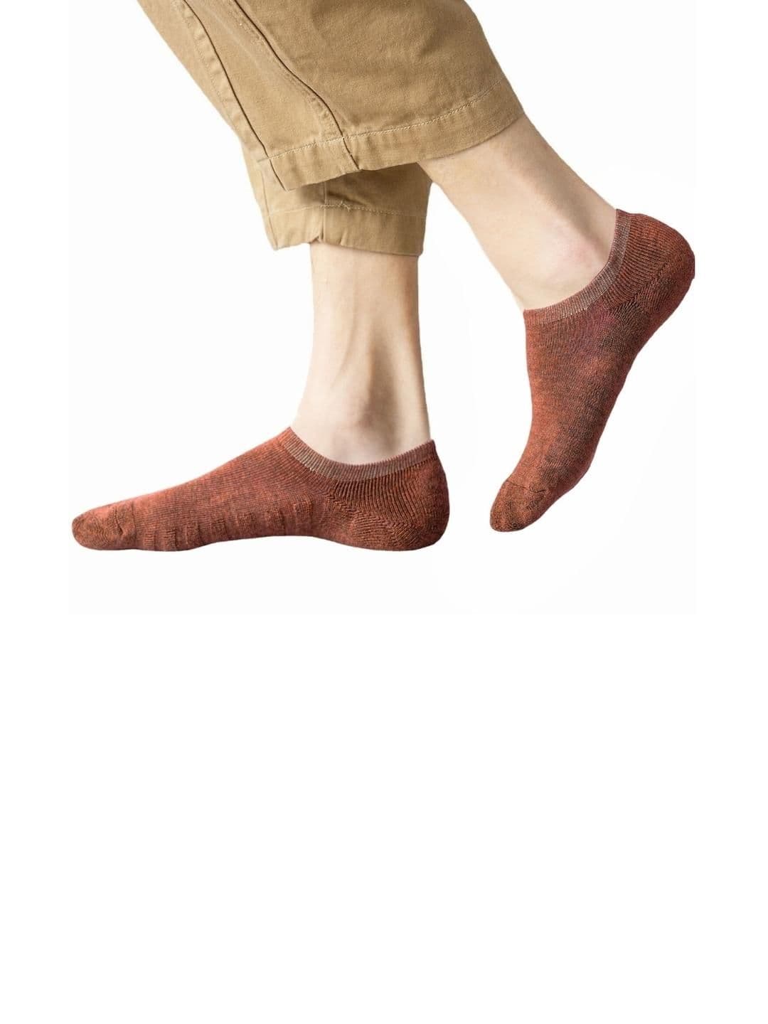NESKA MODA Unisex Shoe Liners Cotton Socks - view 1