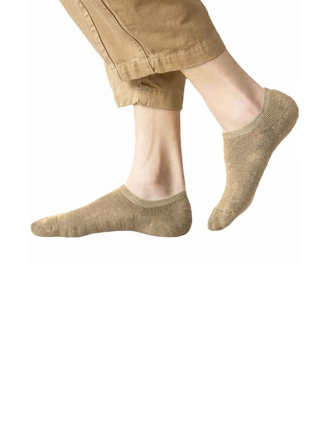 NESKA MODA Unisex Shoe Liners Cotton Socks - view 1