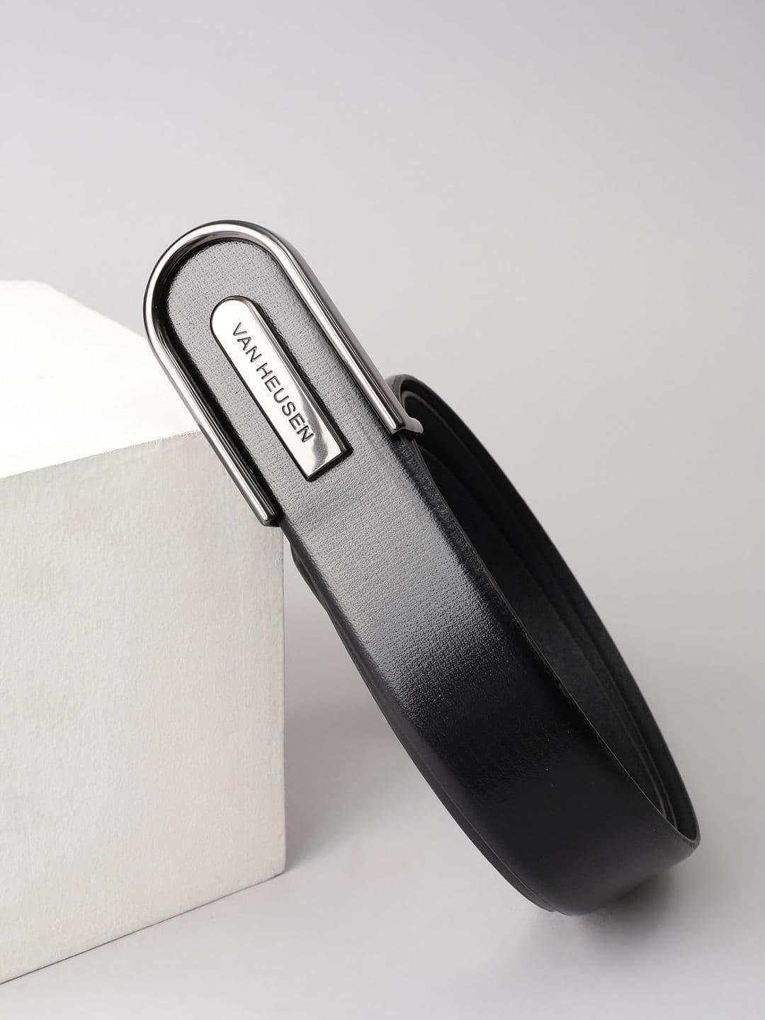 Van Heusen Men Textured Leather Formal Belt - view 1