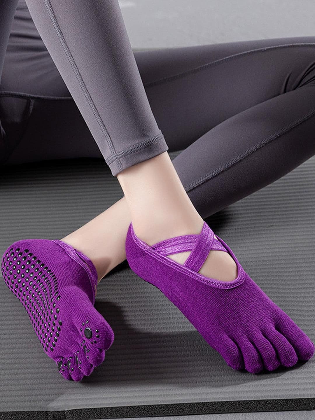 NESKA MODA Unisex Ankle Length Cotton Socks - view 1