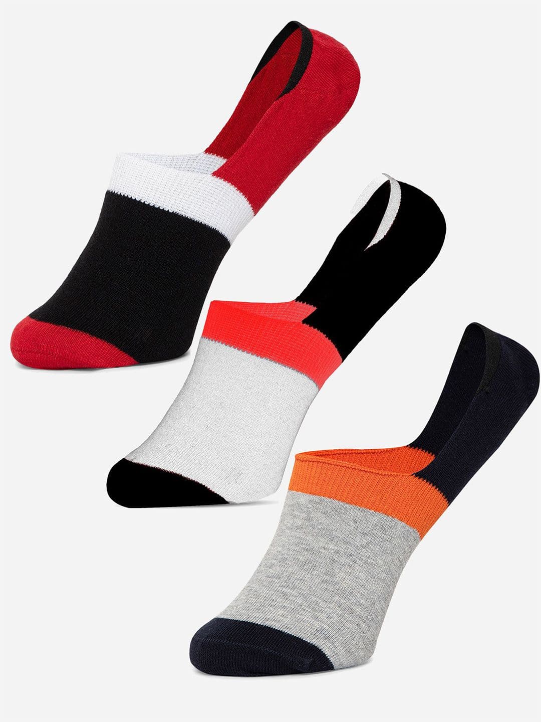 Bodycare Men Pack Of 3 Assorted Loafer Length Socks - view 1