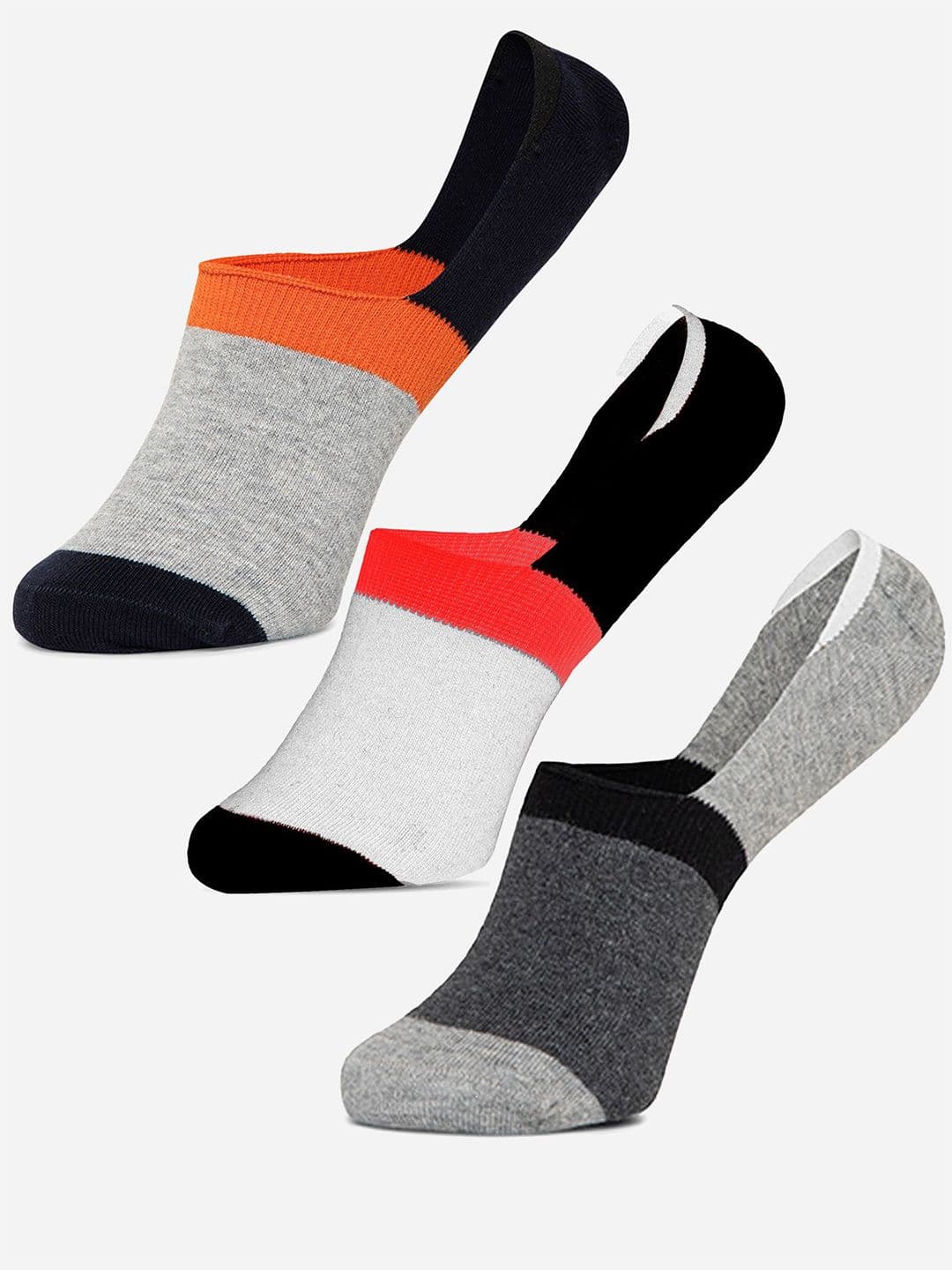 Bodycare Men Pack Of 3 Assorted Loafer Length Socks - view 1