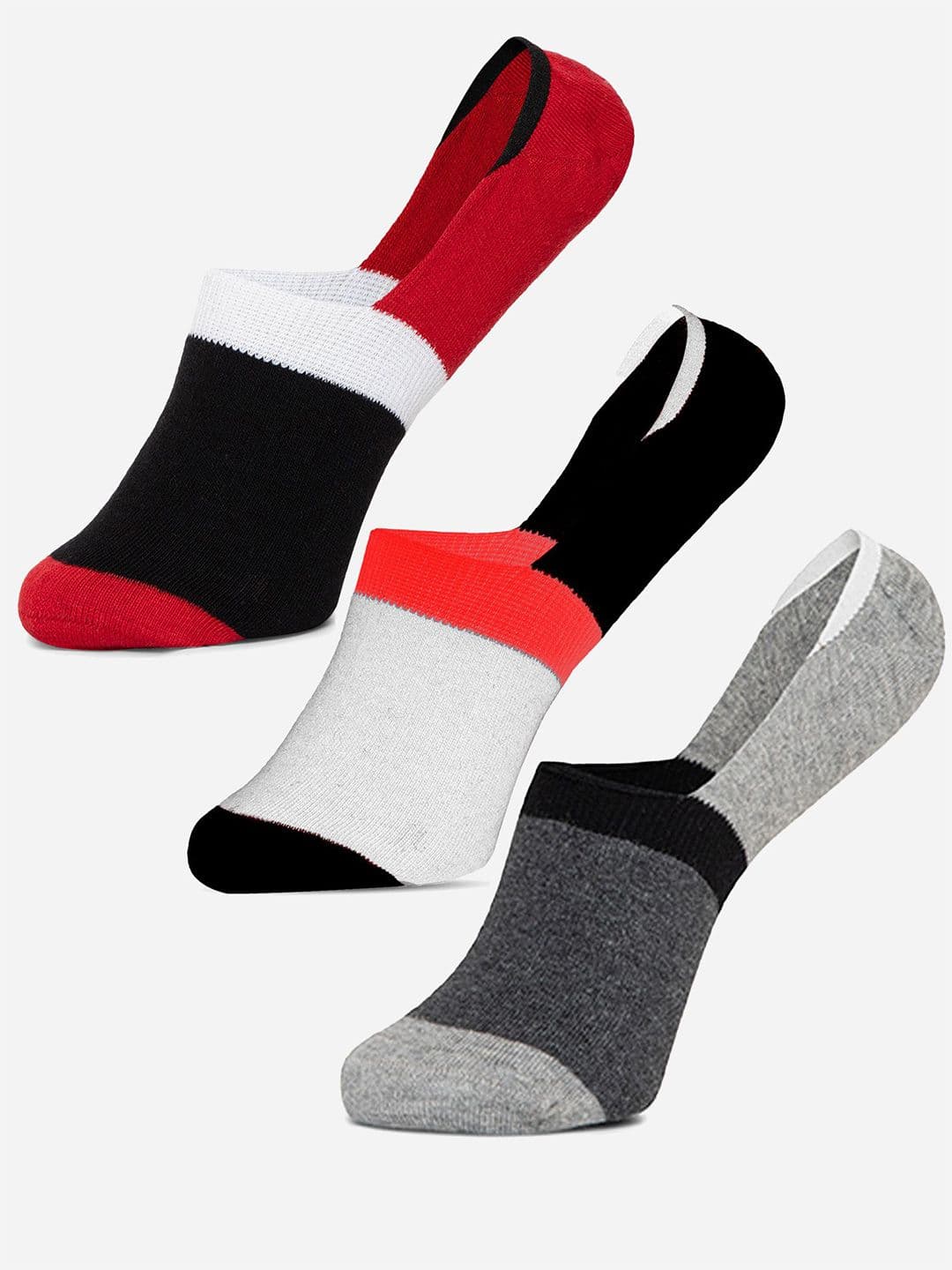 Bodycare Men Pack Of 3 Assorted Loafer Length Socks - view 1