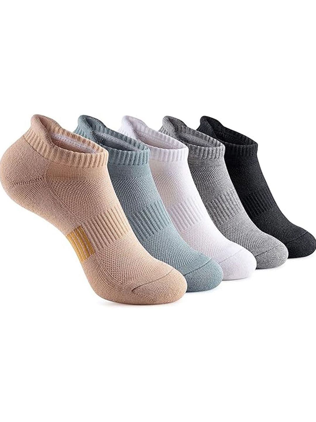 Gustave Men Pack Of 5 Patterned Ankle-Length Socks - view 1