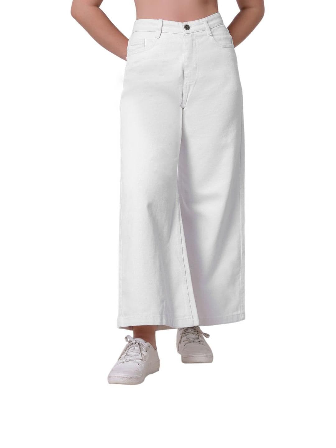 3BUTTERFLIES Women Flared High-Rise Jeans - view 1