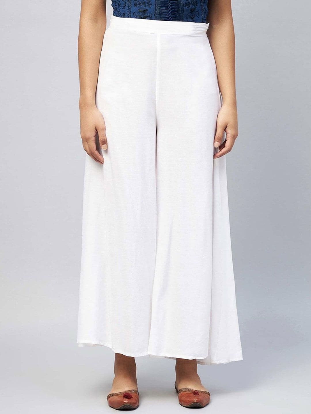 Moda Rapido Women Cropped Wide Leg Palazzos - view 1