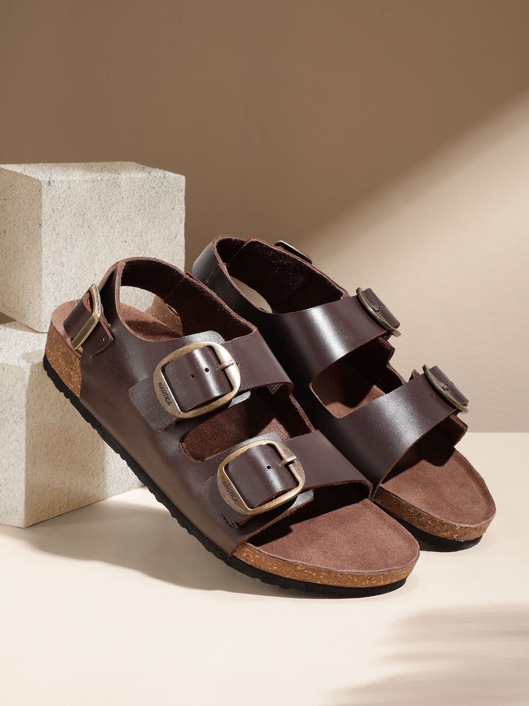Nautica Men Leather Comfort Sandals - view 1