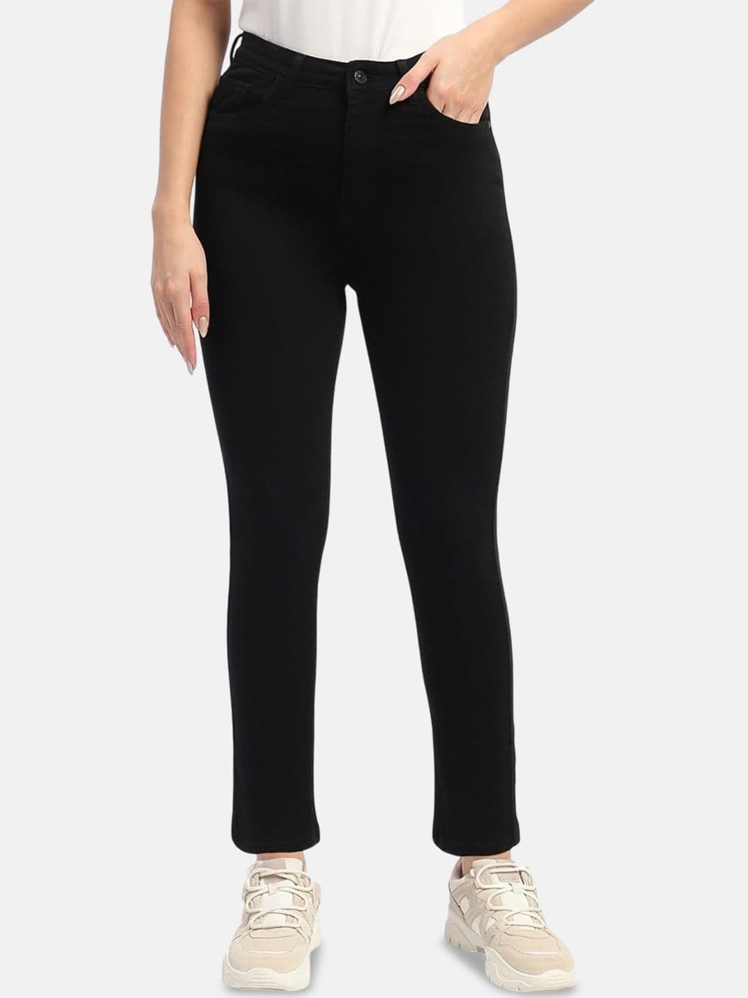 POMPOUS Women Slim Fit High-Rise Stretchable Jeans - view 1