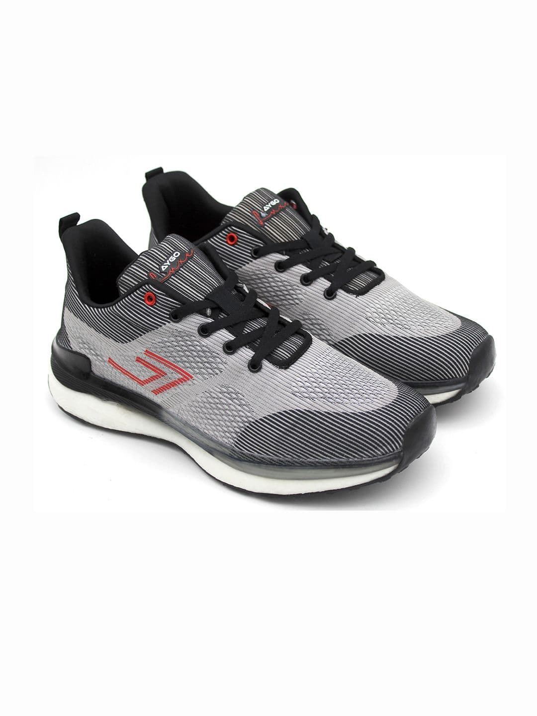 AYGO Men Mesh Running Non-Marking Shoes - view 1