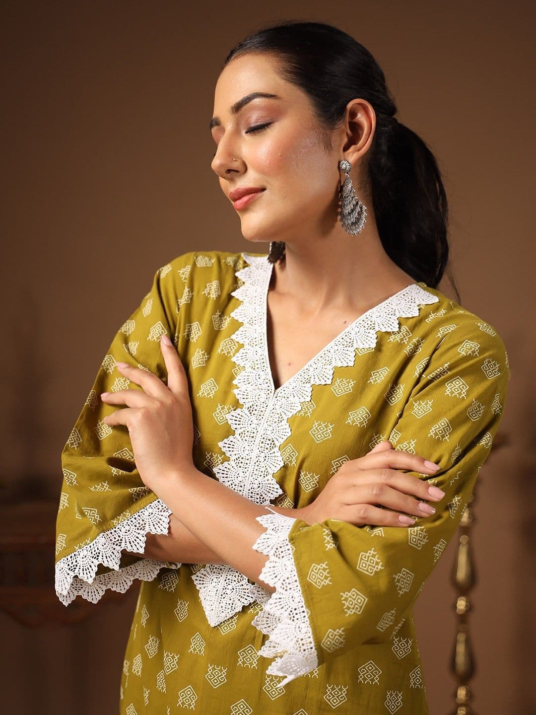 BKApparels Women Printed Kurta - view 1