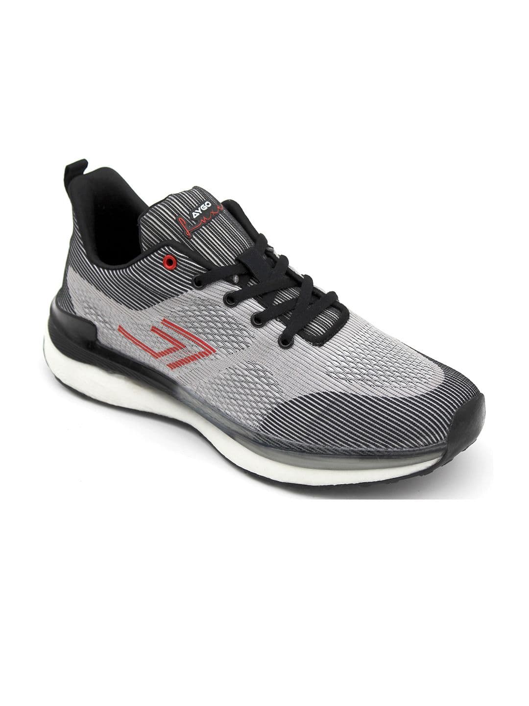 AYGO Men Mesh Running Non-Marking Shoes - view 1