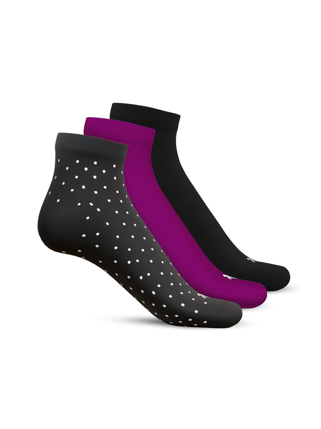 TalkingSox Unisex Pack Of 3 Printed Ankle-Length Socks - view 1