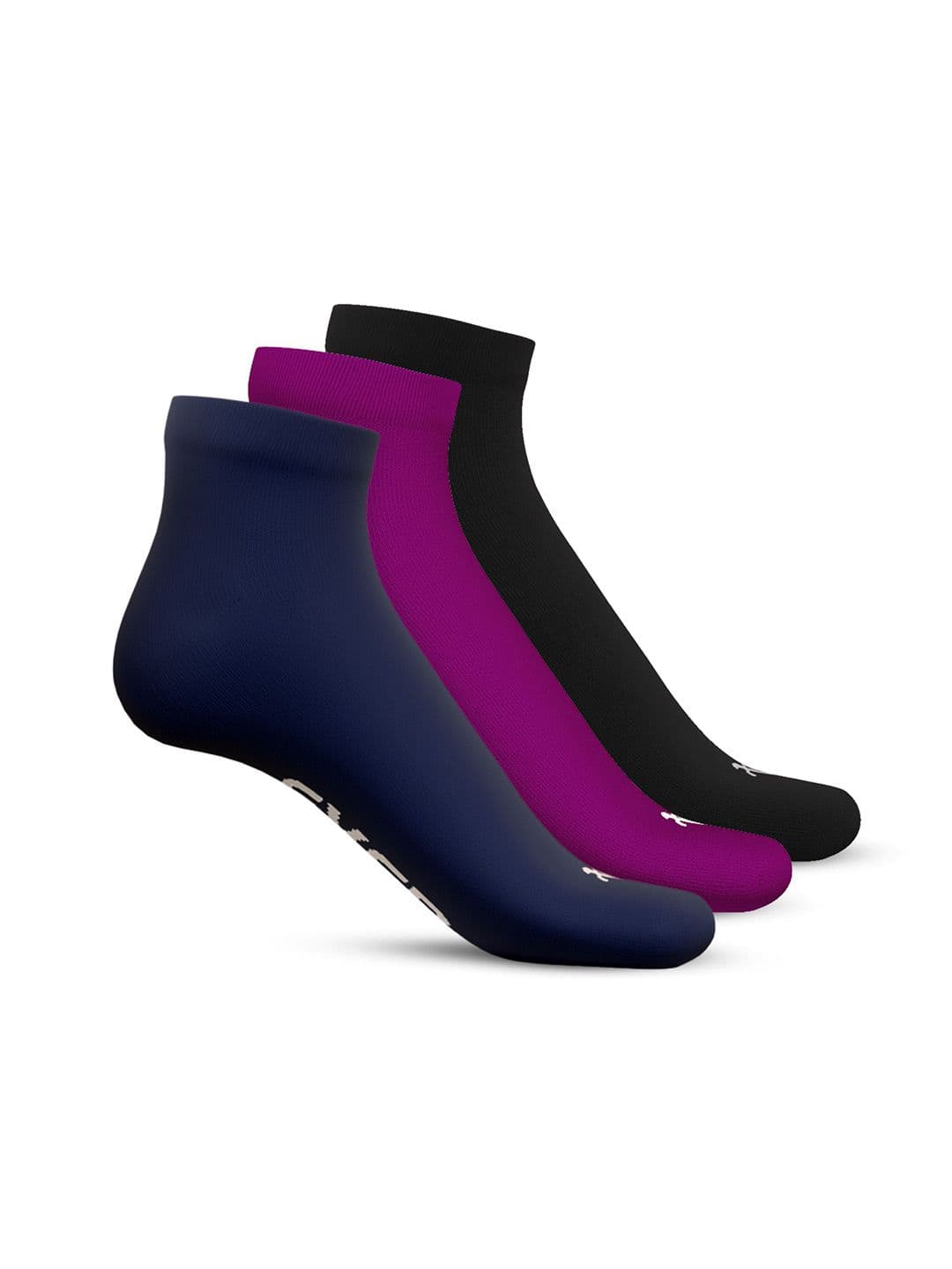 TalkingSox Unisex Pack Of 3 Ankle-Length Socks - view 1