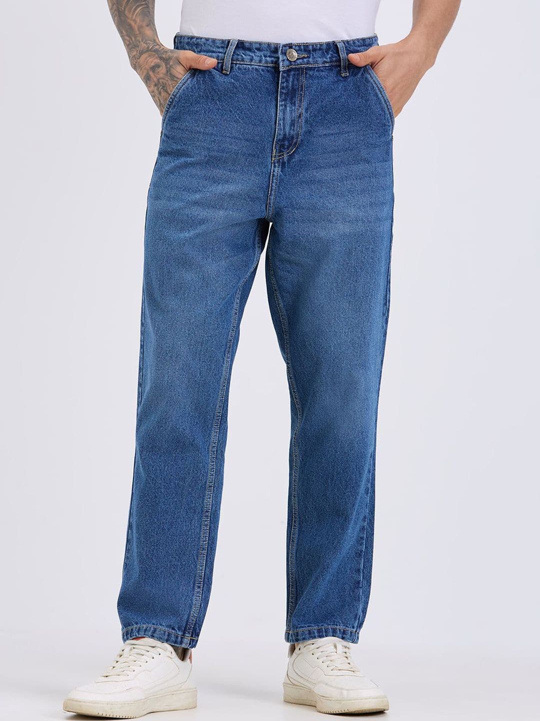 TCI Men Loose Mid-Rise Baggy Jeans - view 1