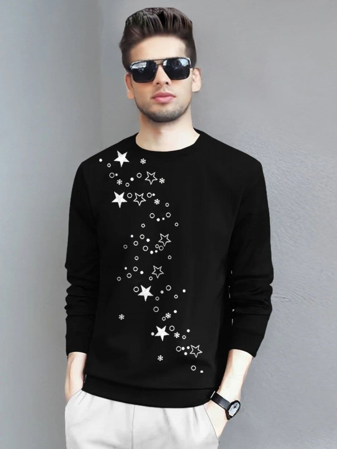 TRIPR Graphic Printed Round Neck T-shirt - view 1