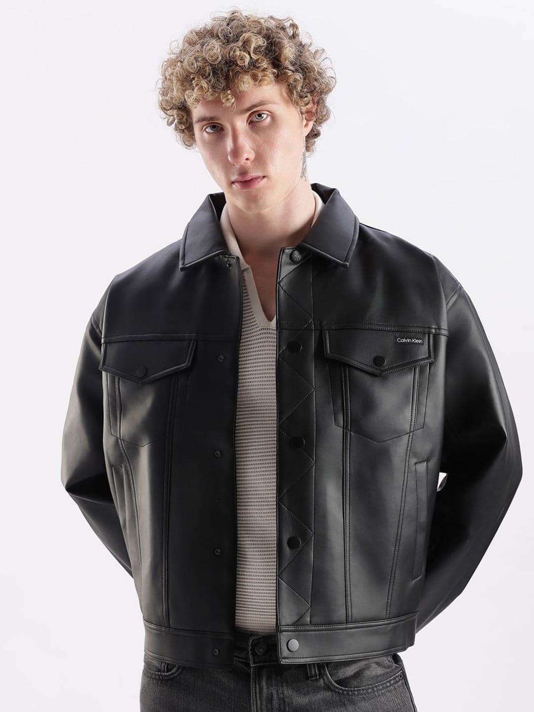 Calvin Klein Jeans Men Biker Jacket - view 1