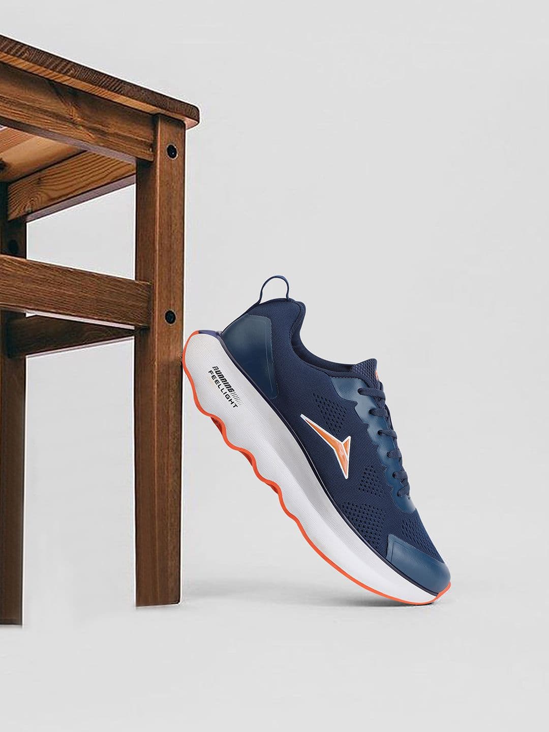 JQR POLLUX Men Mesh Lace-Up Running Shoes - view 1