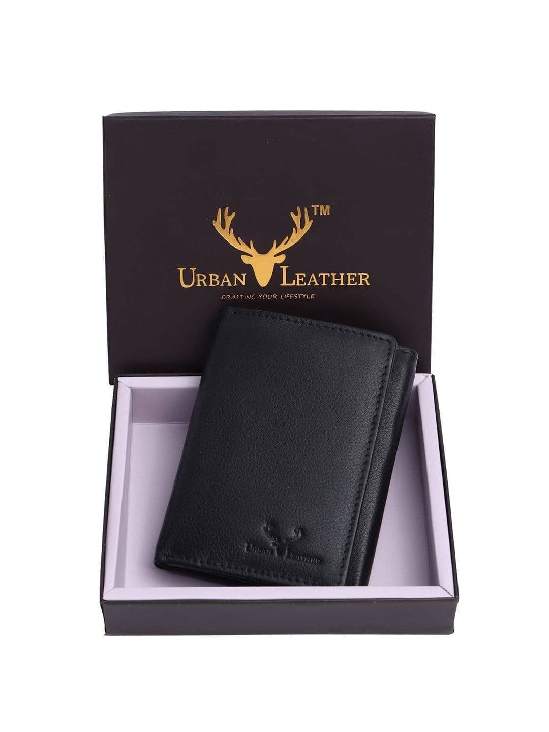 URBAN LEATHER Men Leather Three Fold Wallet - view 1